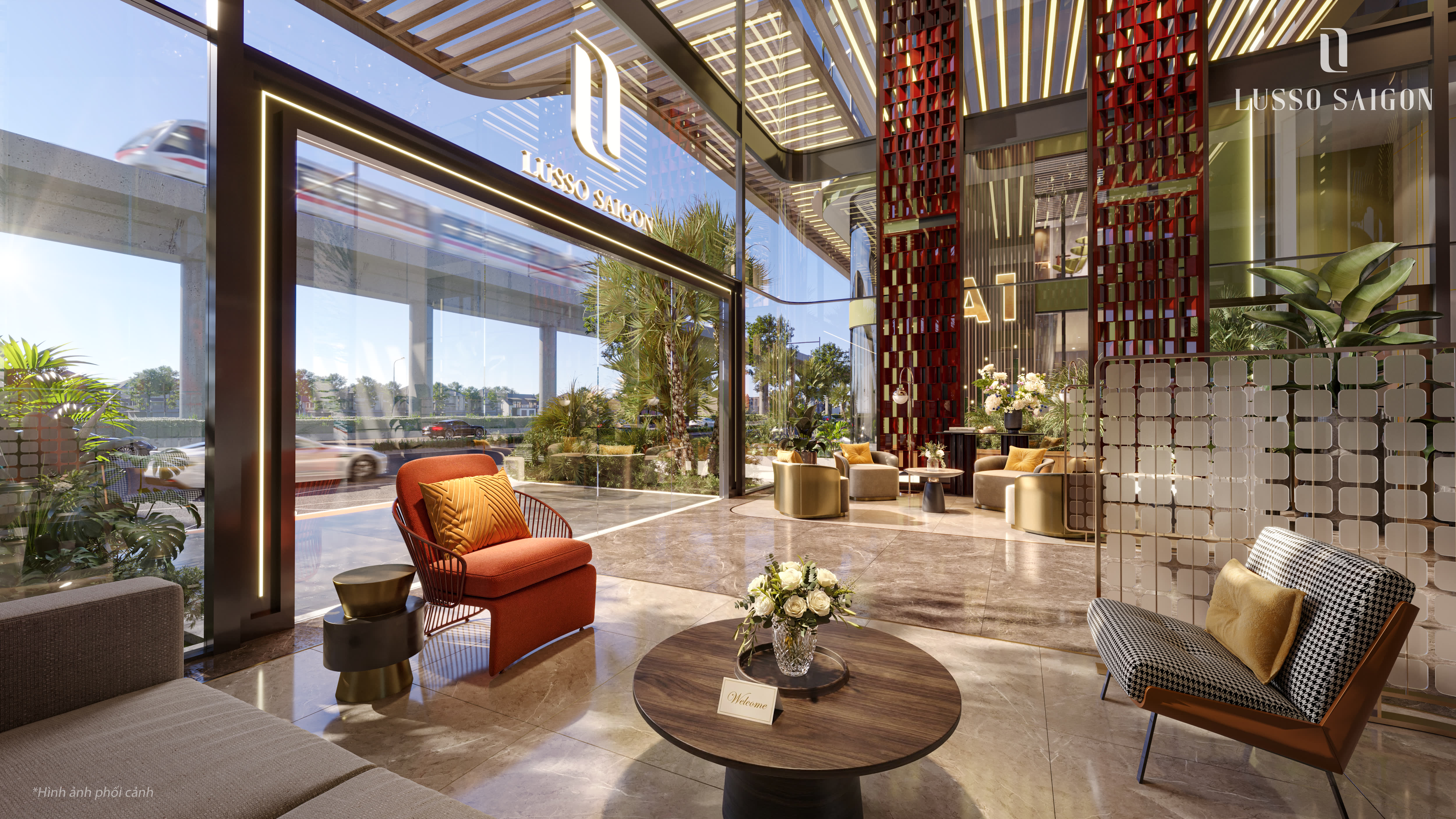 Lobby lounge 5 star waiting area