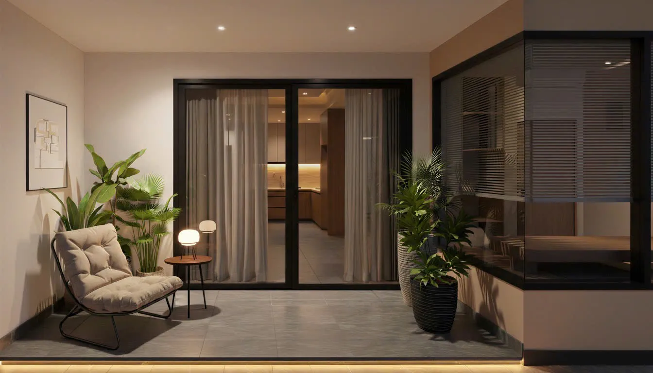 Lusso Saigon model house bedroom