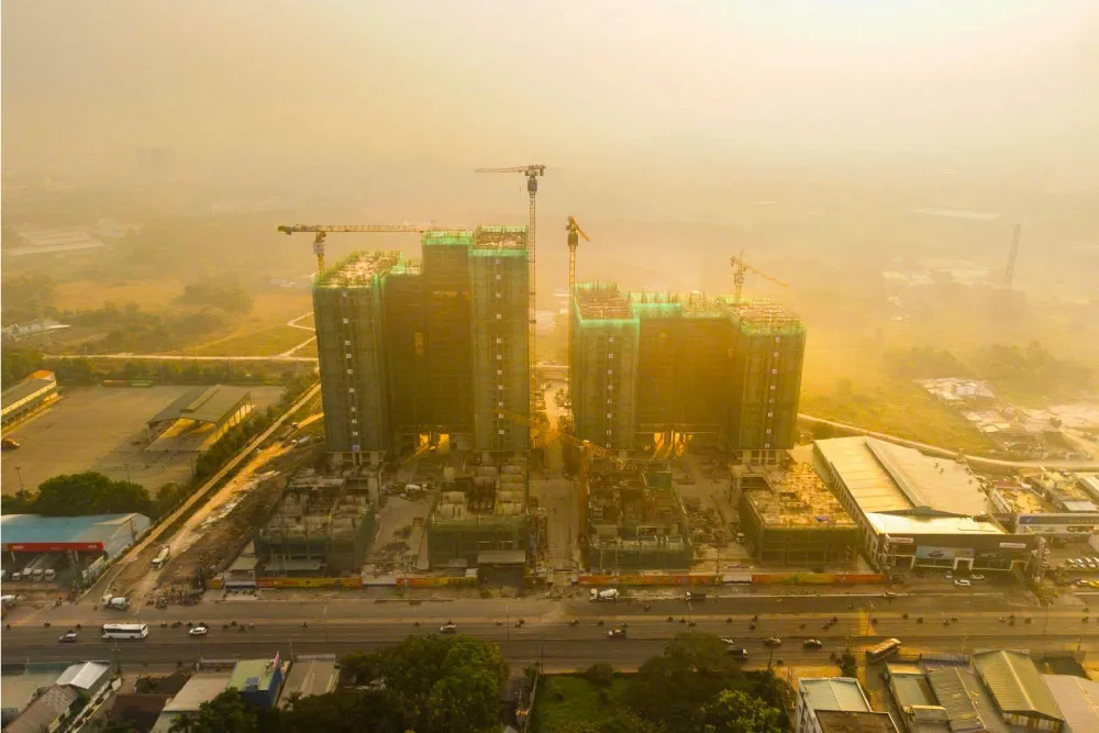 Construction progress March 2026